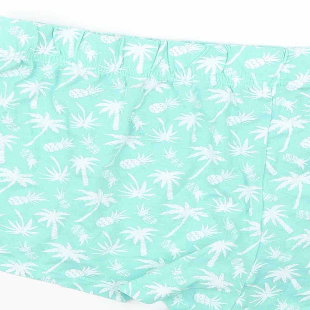Ann Summers Womens Green Floral   Pyjama Pants Size 16