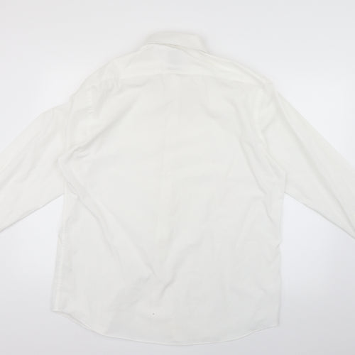Taylor & Wright Mens White    Dress Shirt Size 42