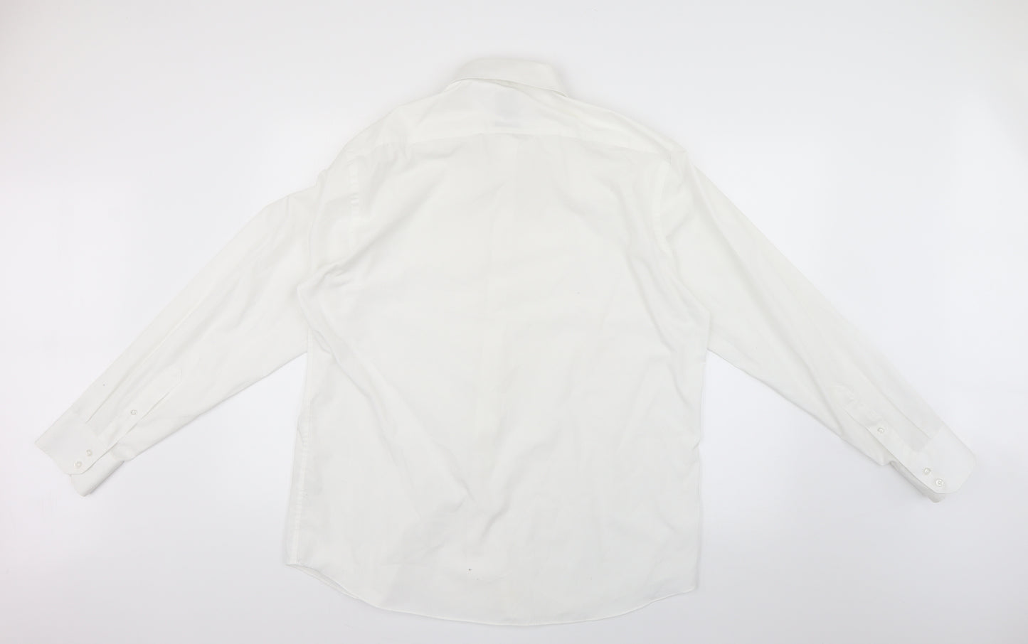 Taylor & Wright Mens White    Dress Shirt Size 42
