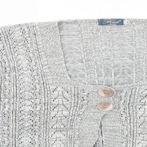 first catch Womens Grey   Cape Jumper Size XL
