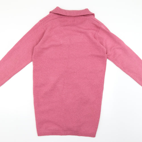 sarah dunnway Womens Pink   Cape Jumper Size L