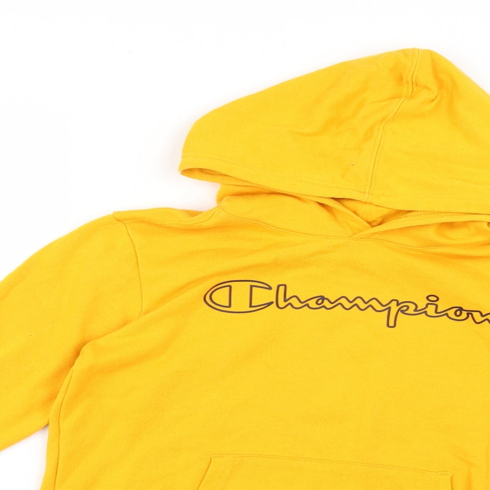 Champion Boys Yellow   Pullover Hoodie Size 11-12 Years