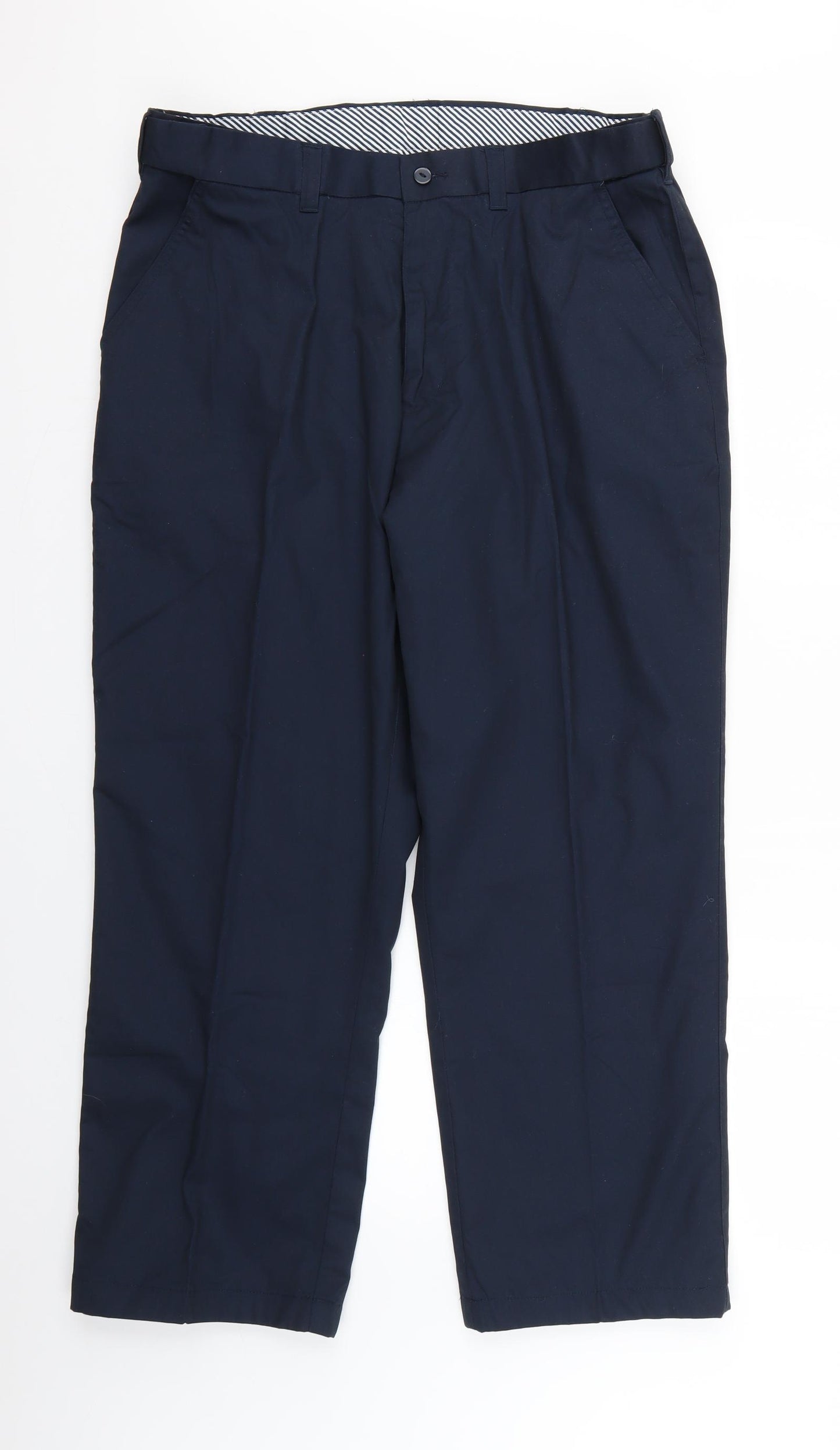 Clifford James Mens Blue   Trousers  Size 36 L26 in