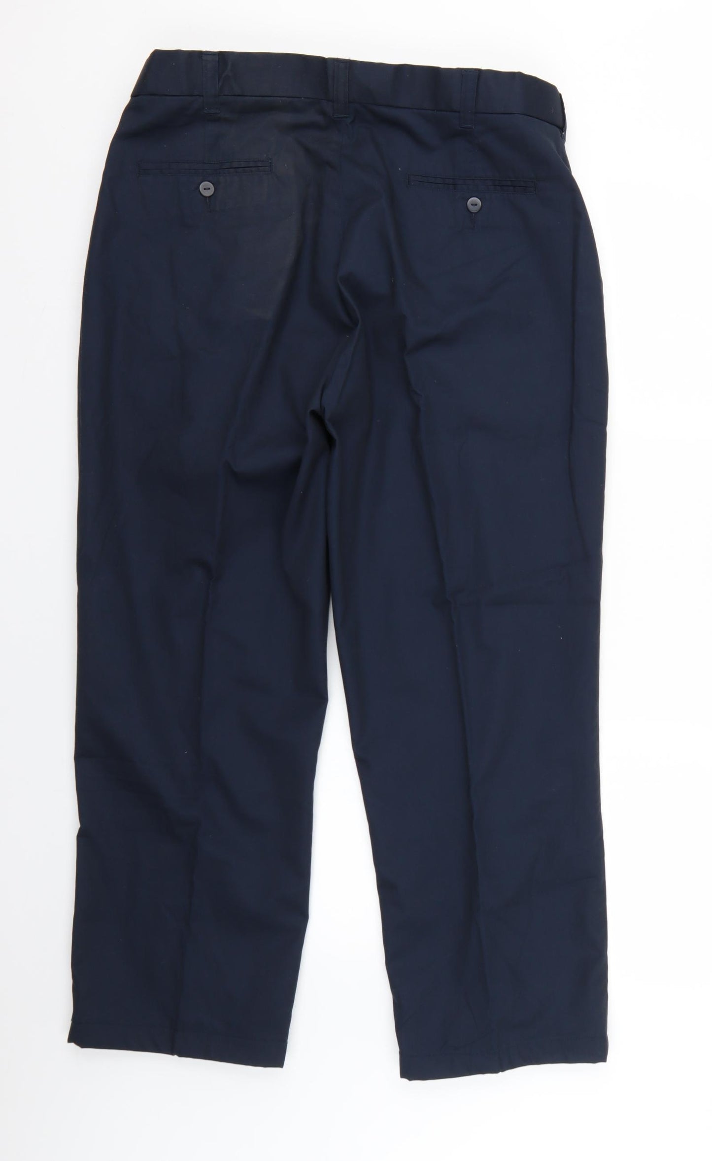 Clifford James Mens Blue   Trousers  Size 36 L26 in