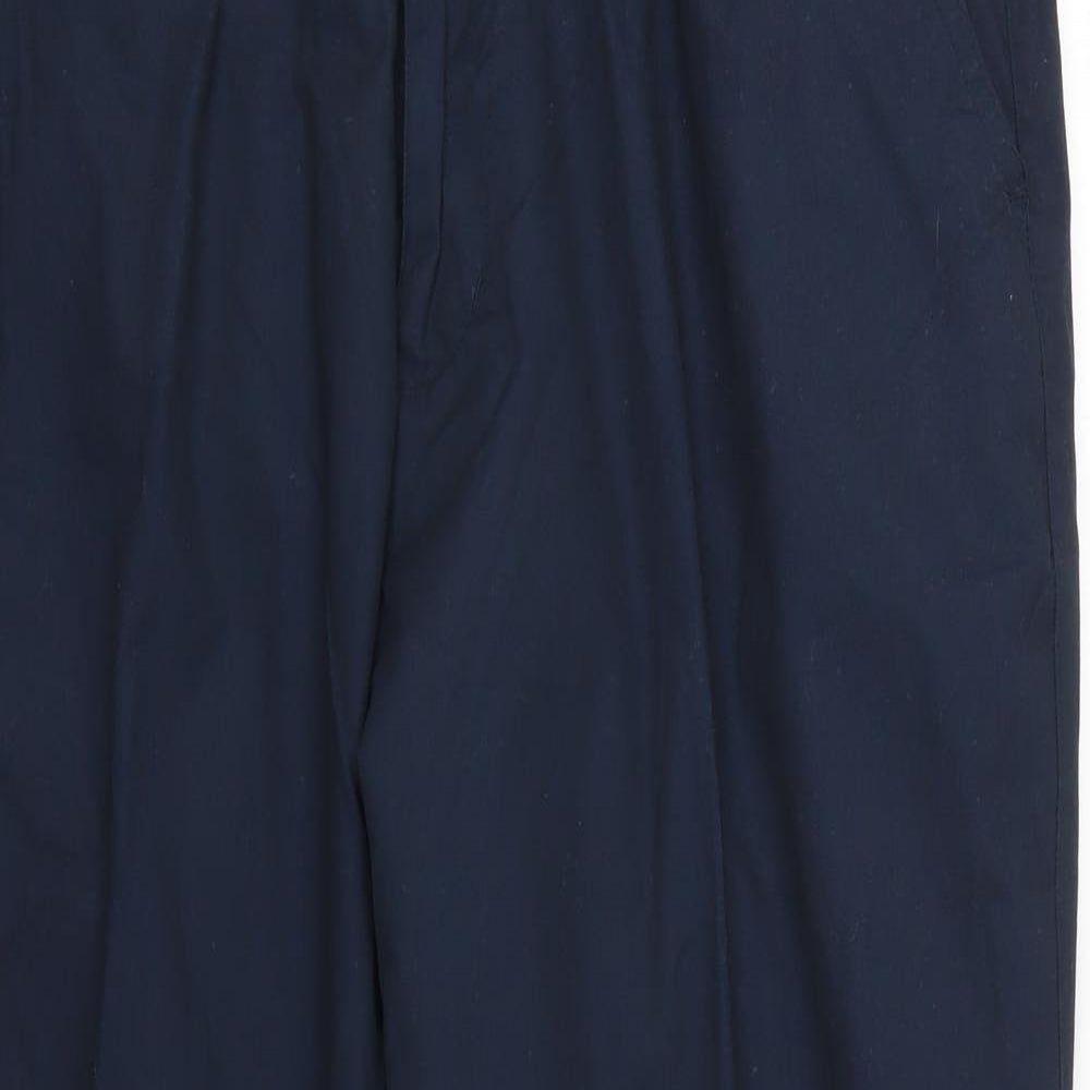 Clifford James Mens Blue   Trousers  Size 36 L26 in