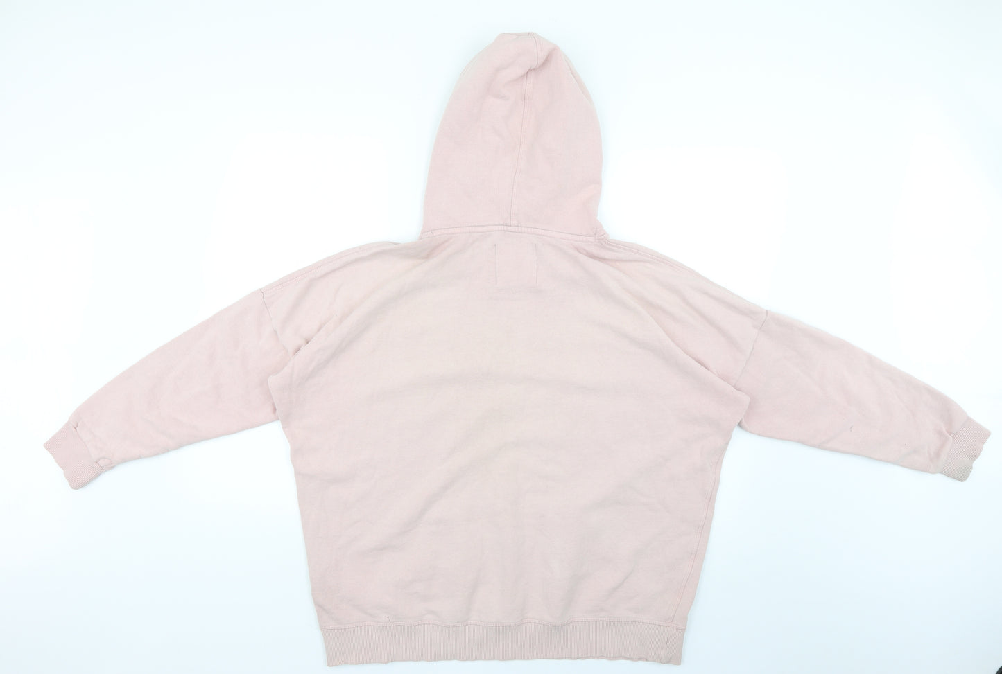 Superdry Womens Pink Geometric  Pullover Hoodie Size 12