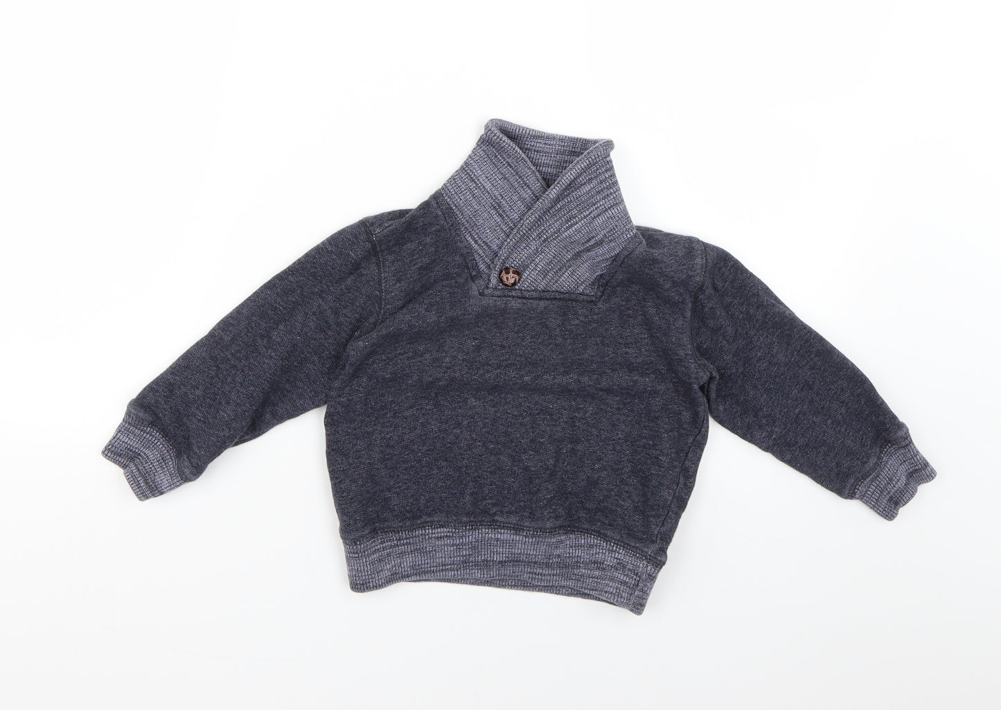 ptu Boys Blue   Pullover Jumper Size 2-3 Years