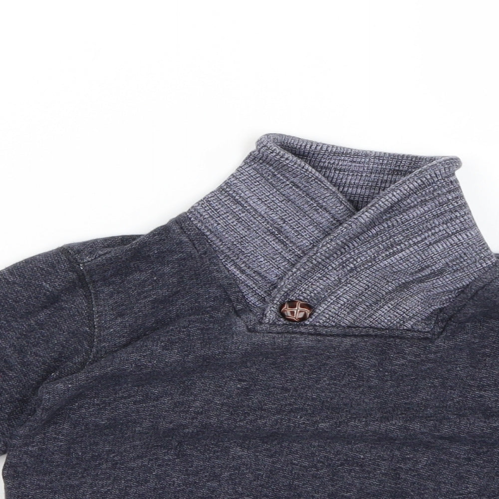 ptu Boys Blue   Pullover Jumper Size 2-3 Years