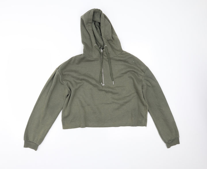 Primark Womens Green Pullover Hoodie Size XS