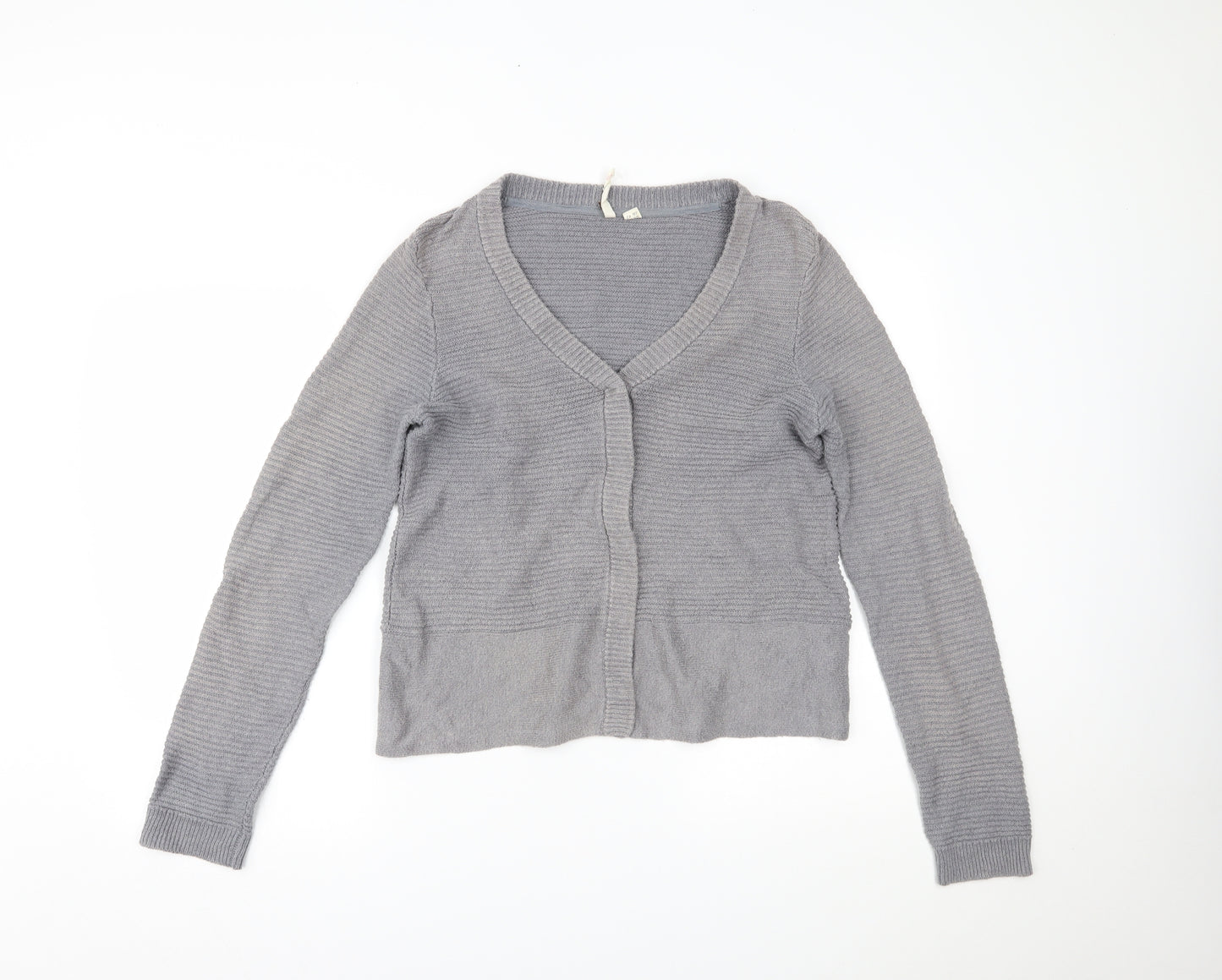 White Stuff Womens Grey   Cardigan Jumper Size 14