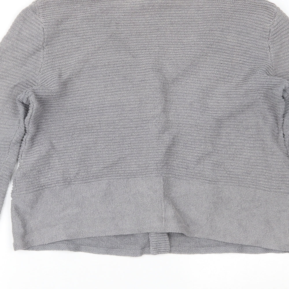 White Stuff Womens Grey   Cardigan Jumper Size 14