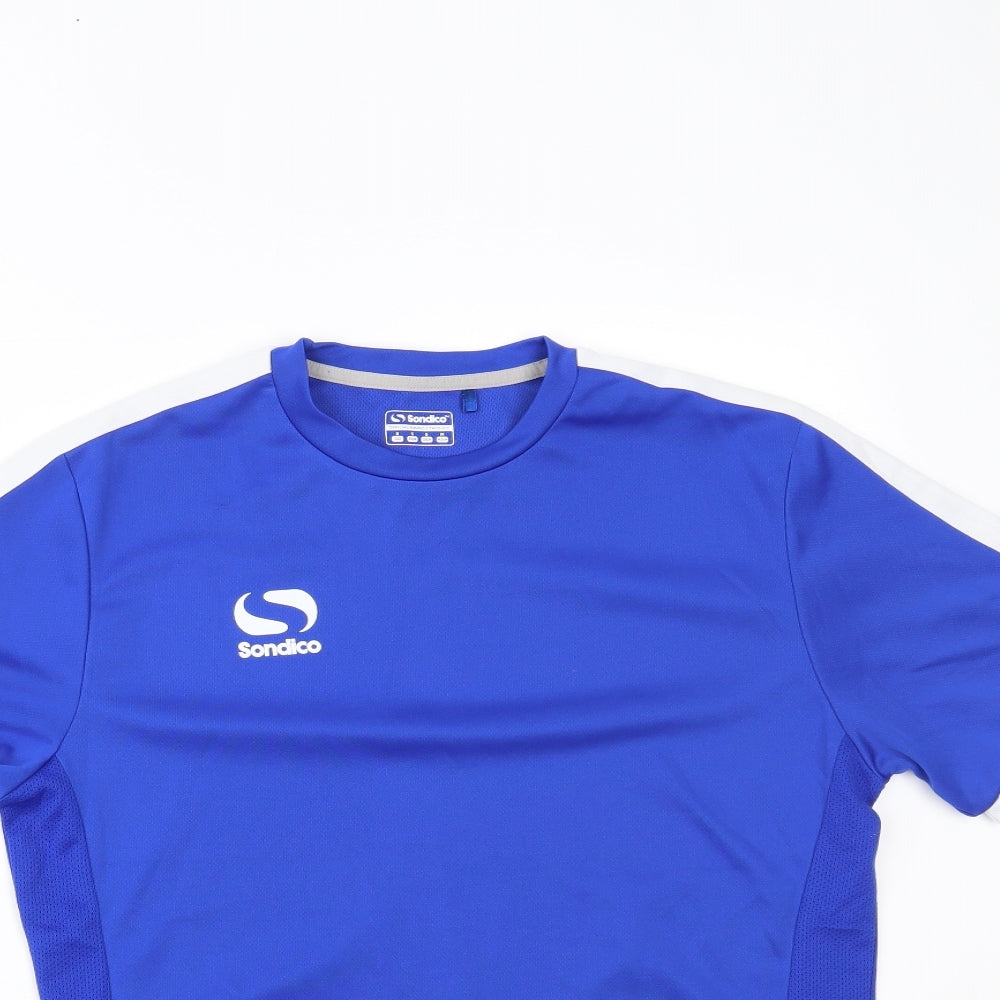 Sondico Mens Blue   Jersey T-Shirt Size S
