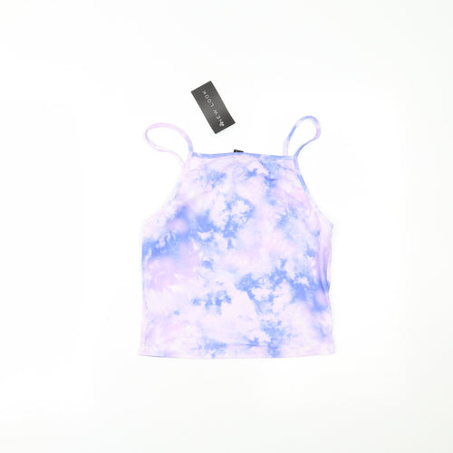 New Look Womens Purple   Camisole Tank Size 10