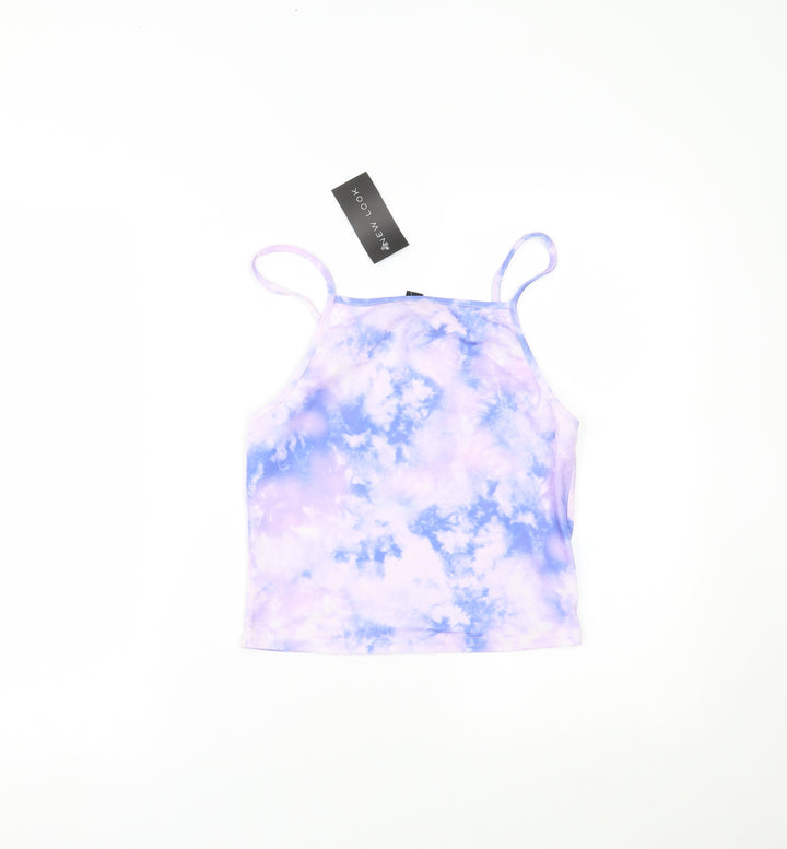 New Look Womens Purple Camisole Tank Size 10