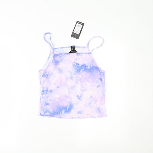 New Look Womens Purple   Camisole Tank Size 10