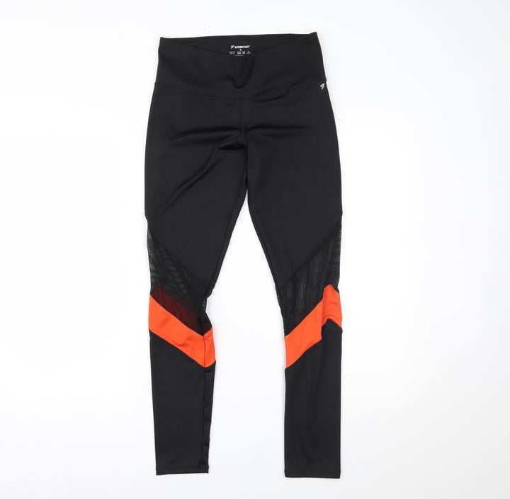 workout Womens Black    Leggings Size S L25 in