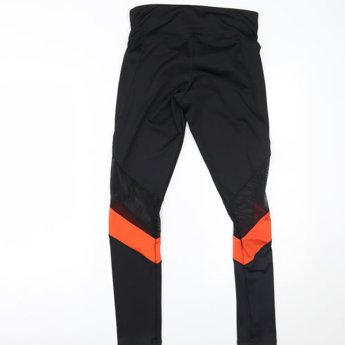 workout Womens Black    Leggings Size S L25 in
