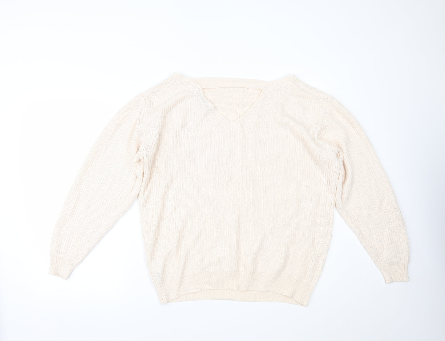 New Look Womens Beige   Pullover Jumper Size S