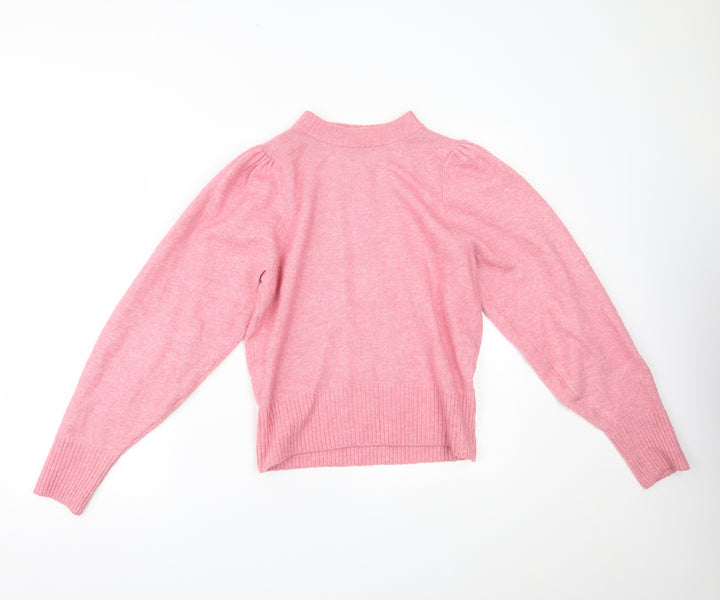 H&M Womens Pink   Pullover Jumper Size S