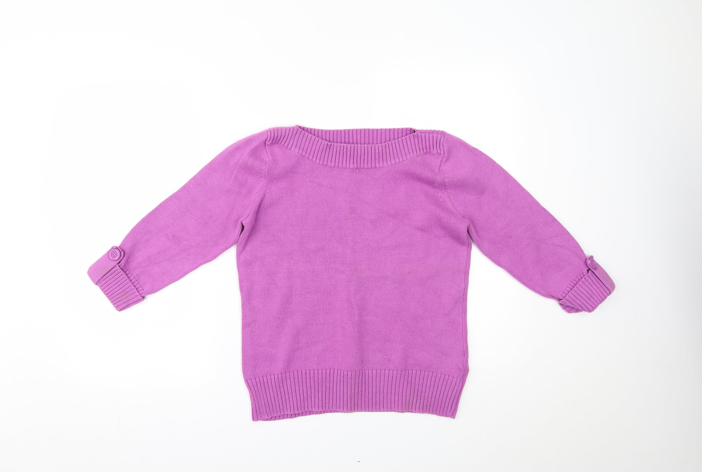 Marks and Spencer Womens Purple   Pullover Jumper Size 14
