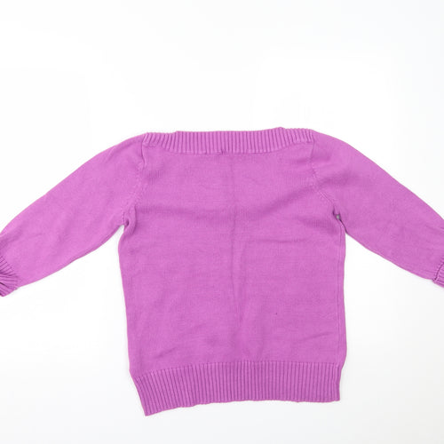 Marks and Spencer Womens Purple   Pullover Jumper Size 14