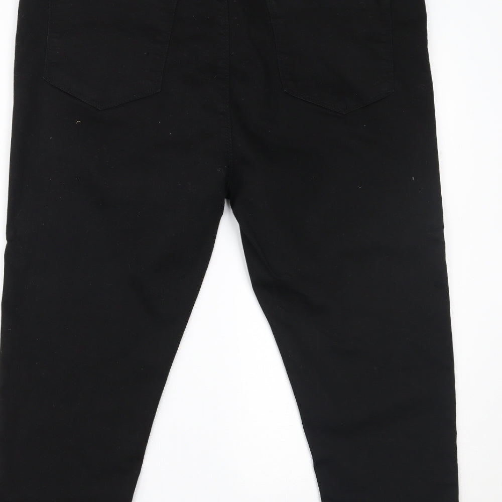 Simply Be Womens Black  Denim Jegging Jeans Size 20 L21 in