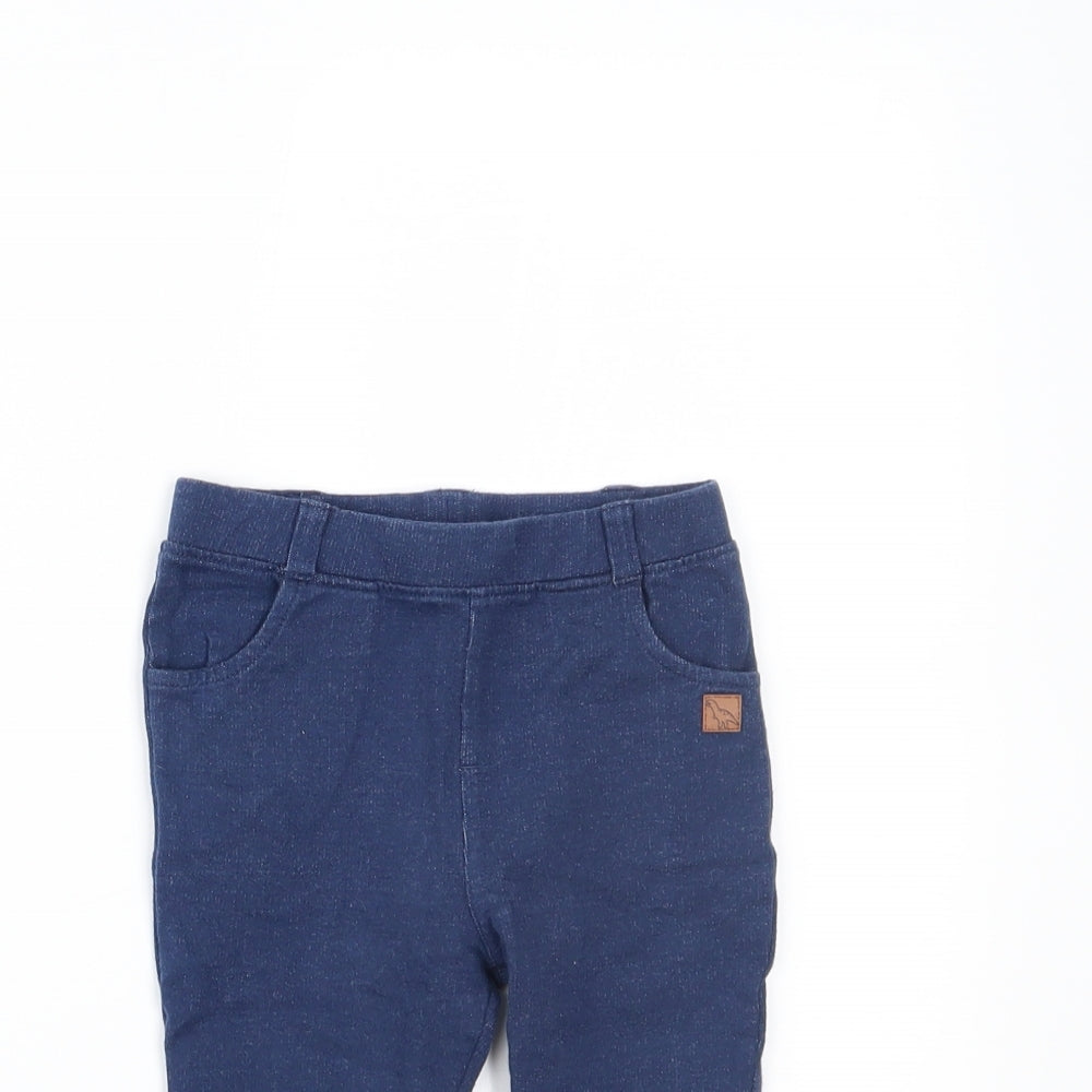 John Lewis Baby Blue    Trousers Size 9-12 Months