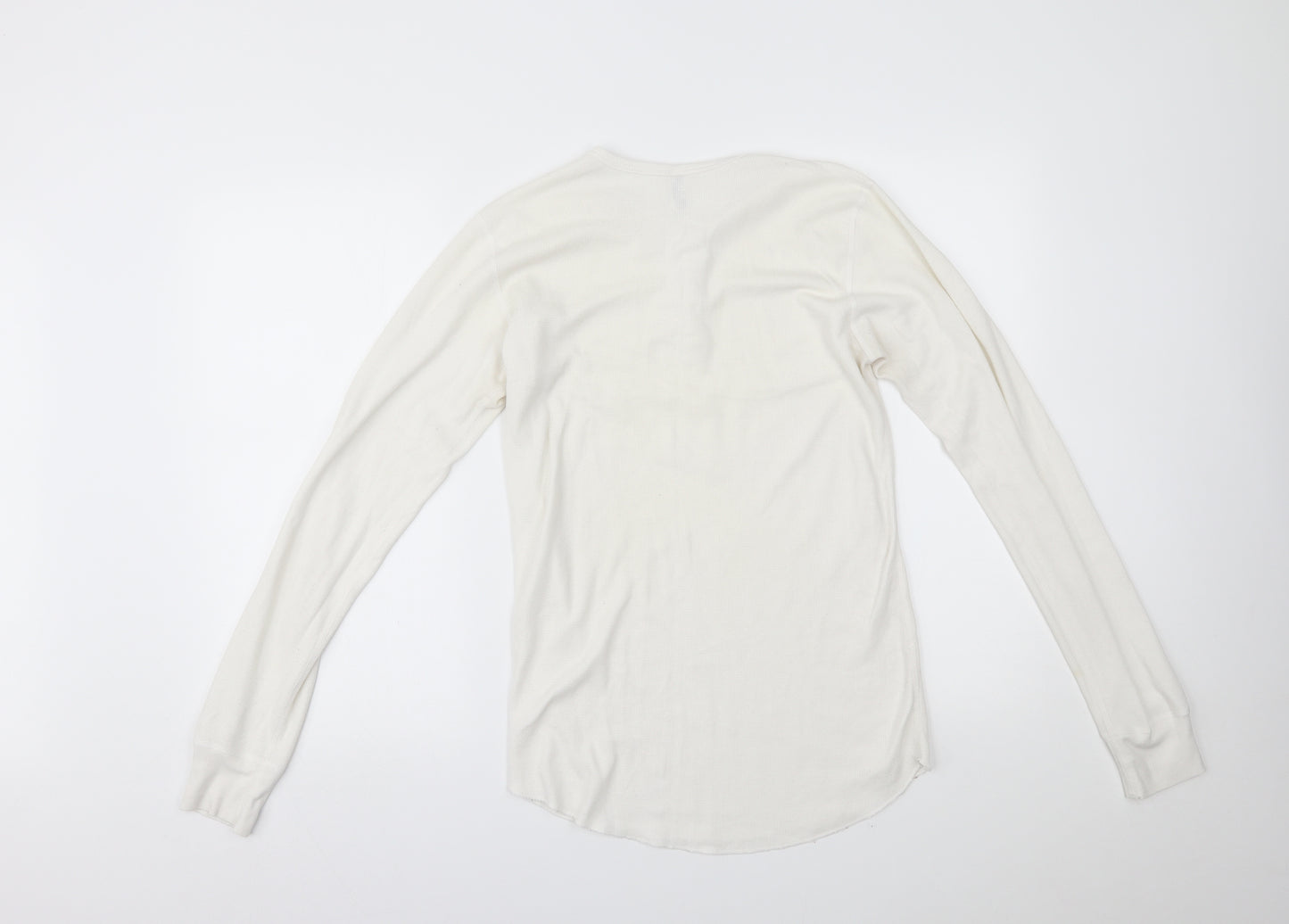 American Apparel Mens White    T-Shirt Size M