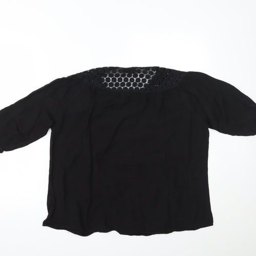 GIA Womens Black   Basic Blouse Size S