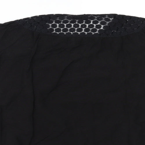 GIA Womens Black   Basic Blouse Size S