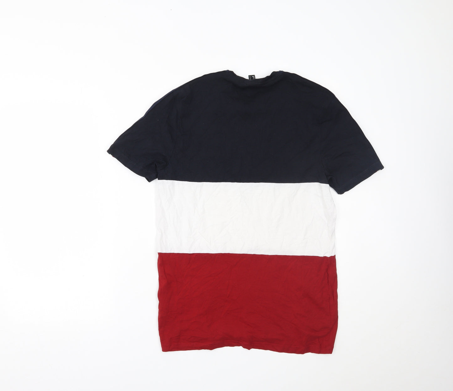 New Look Mens Multicoloured Striped   T-Shirt Size S