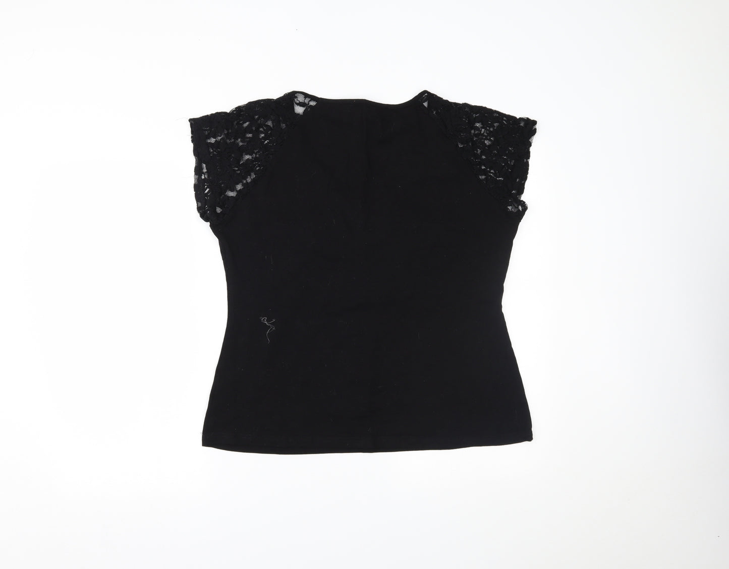 Yoins Womens Black   Basic Blouse Size 2XL