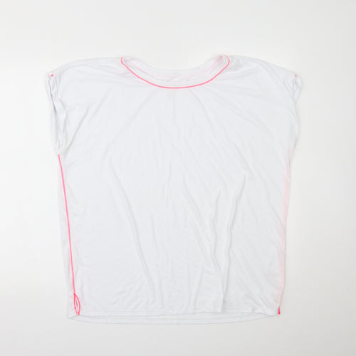George Womens White   Pullover T-Shirt Size XL