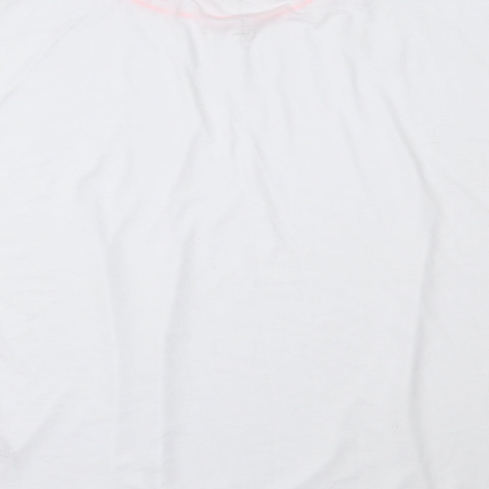 George Womens White   Pullover T-Shirt Size XL