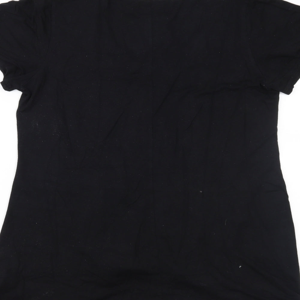 Primark Womens Black   Basic Blouse Size 14