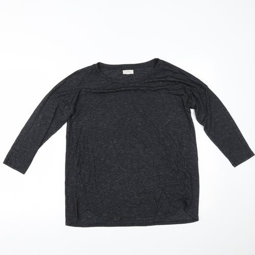New Look Womens Grey   Basic Blouse Size 10