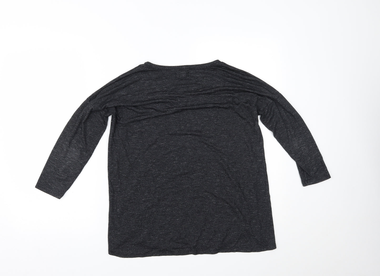 New Look Womens Grey   Basic Blouse Size 10