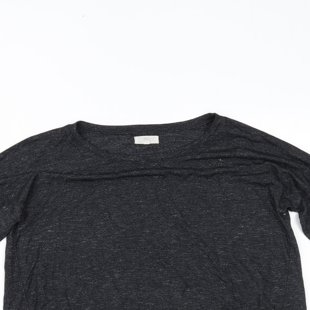 New Look Womens Grey   Basic Blouse Size 10