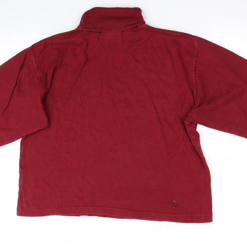 Compliments Womens Red   Pullover Jumper Size M