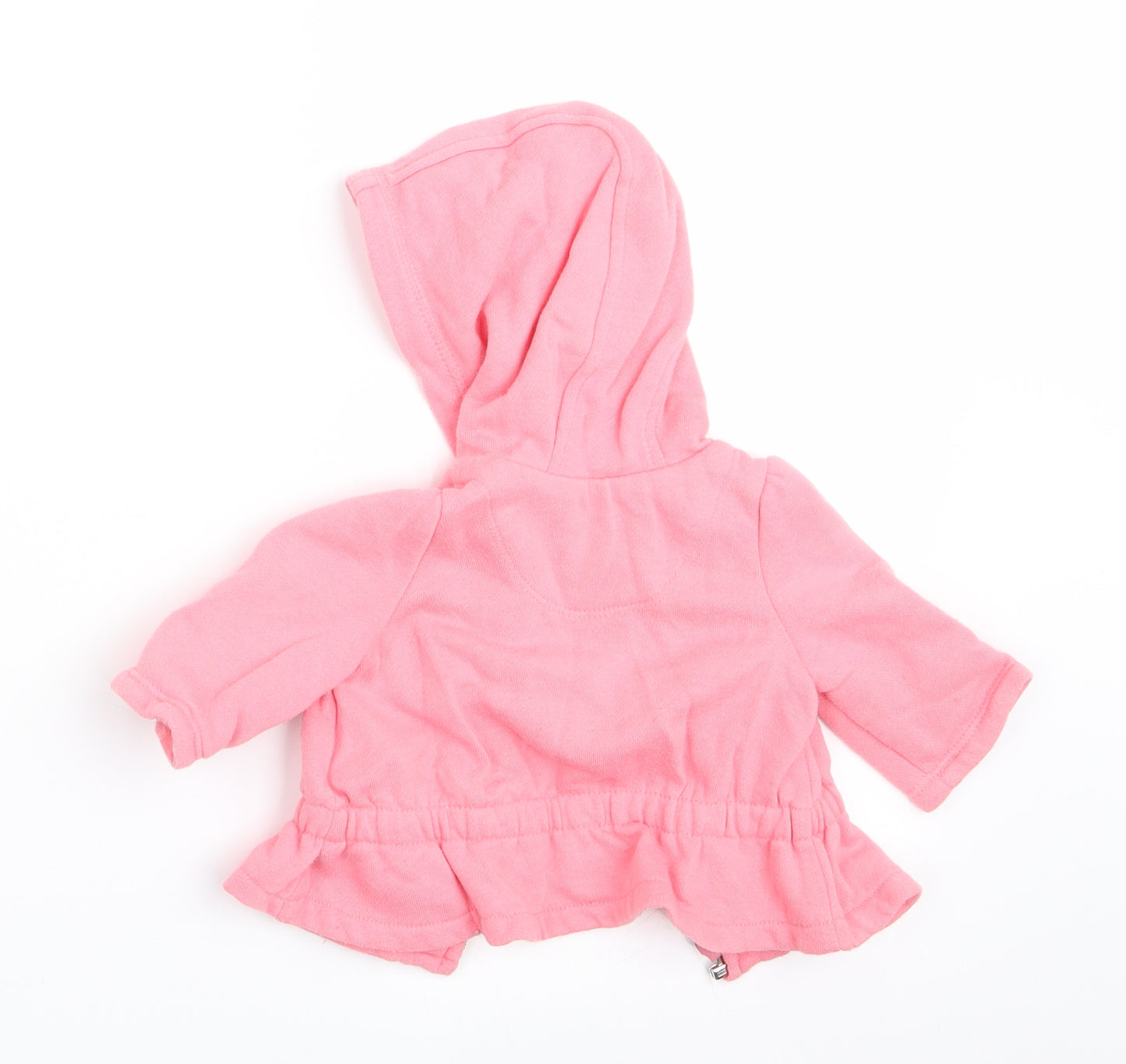 Gap Girls Pink   Cardigan Jumper Size 0-3 Months  - Hooded Cardigan