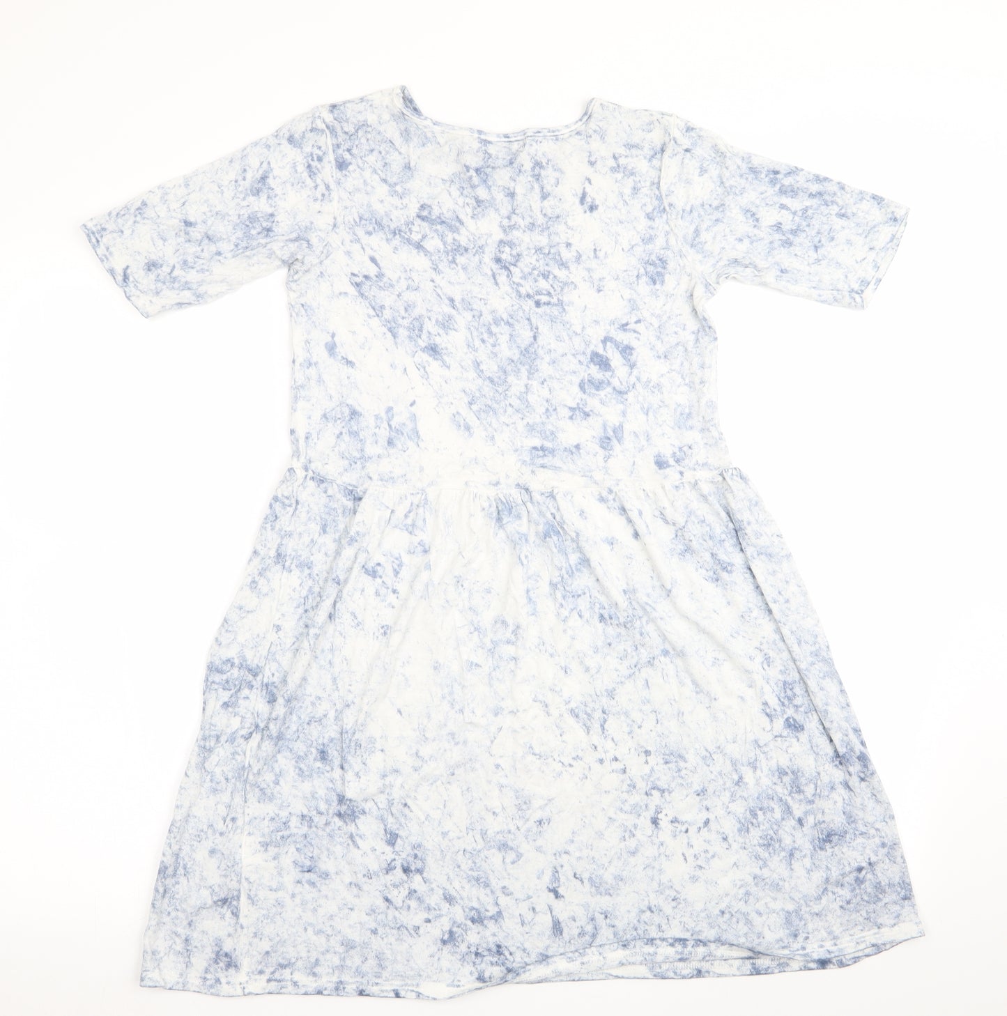 Hearts and Bows Womens Blue   T-Shirt Dress  Size 10