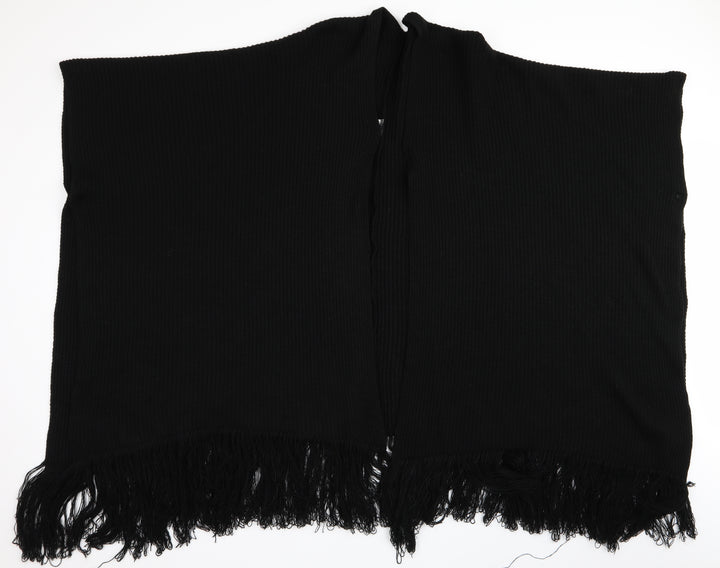 Preworn Womens Black Shawl/Wrap