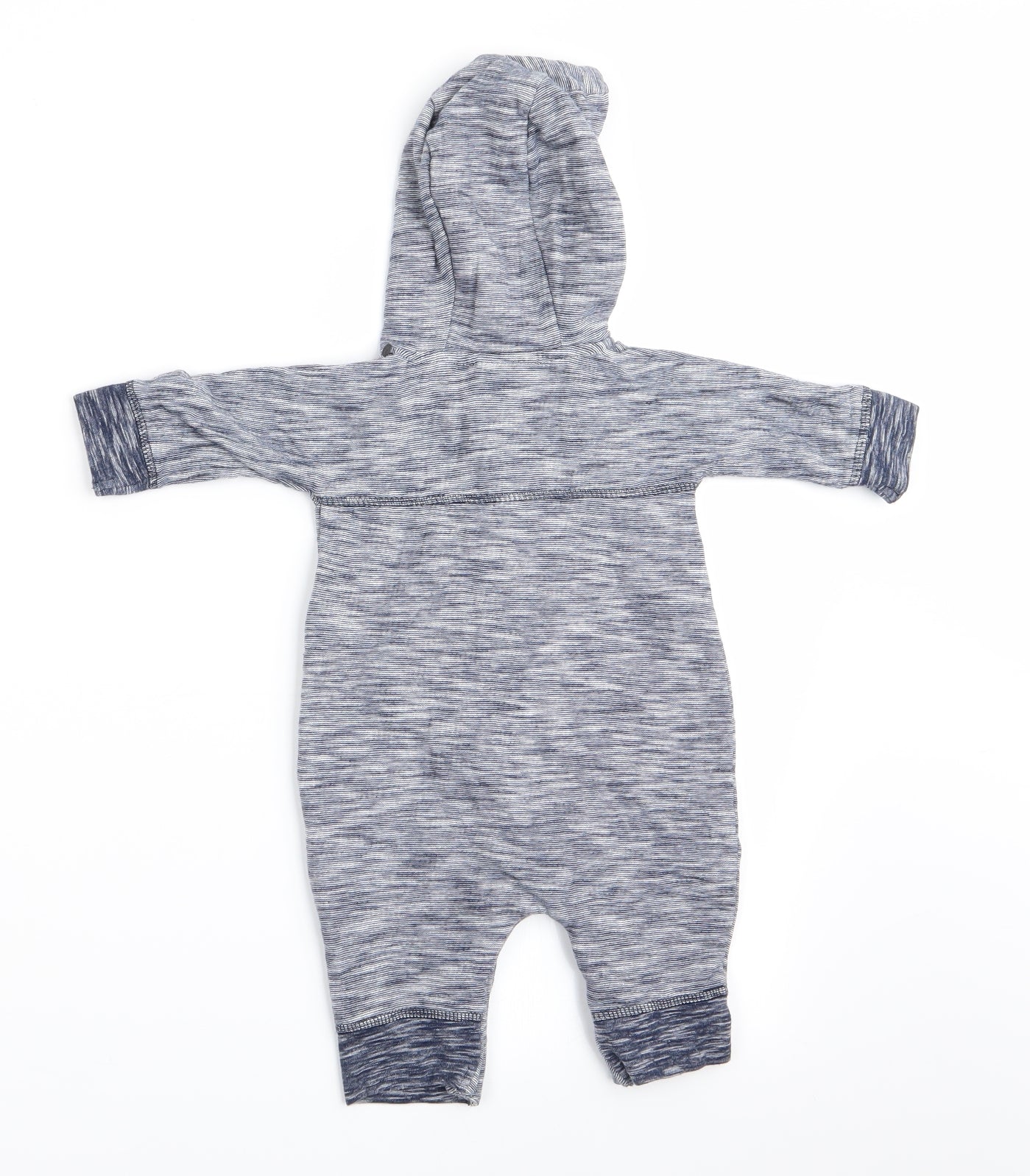 NEXT Boys Blue   Coverall One-Piece Size 0-3 Months  - Mummy's Car Daddy's Bike