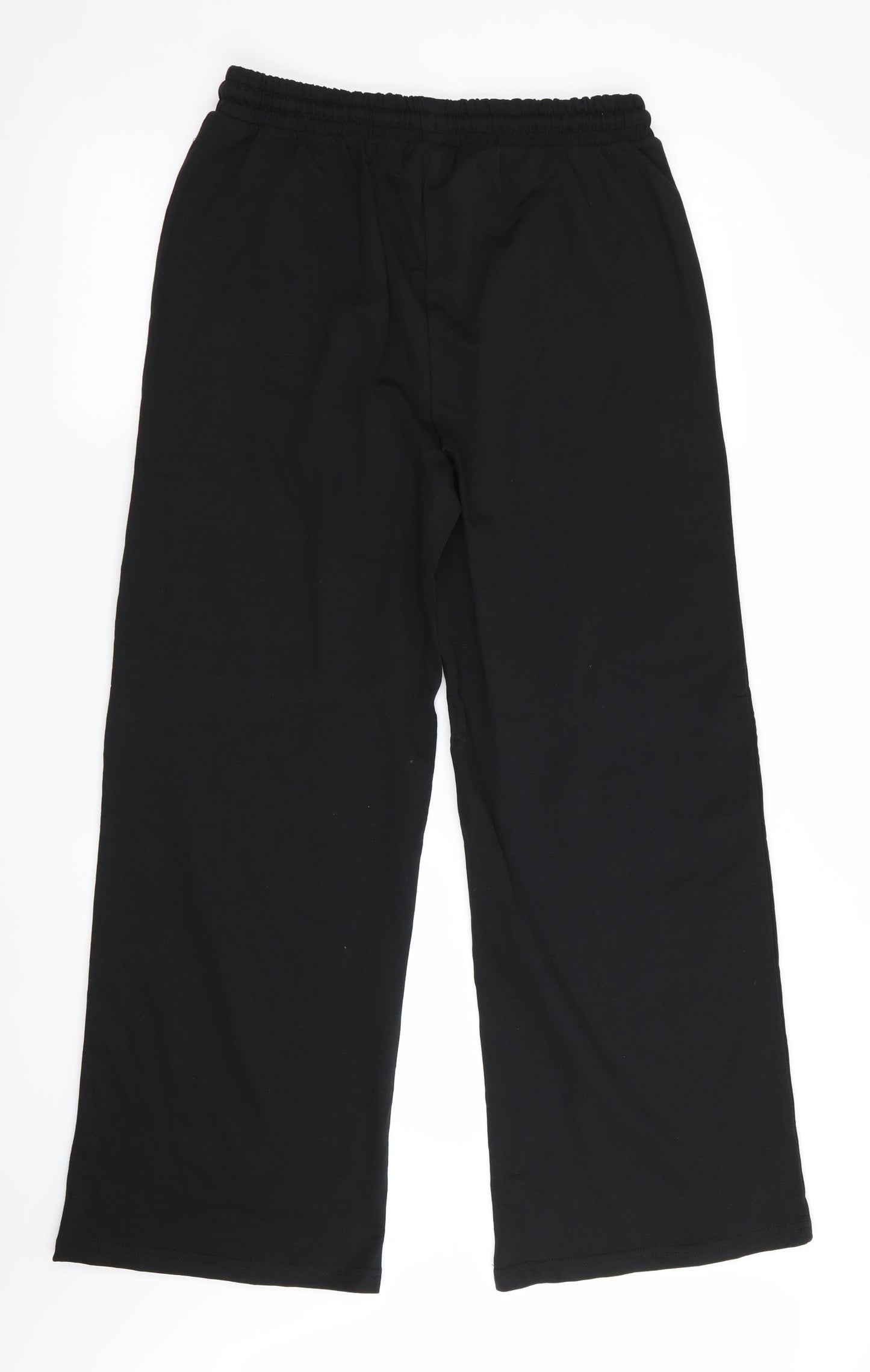 George Womens Black   Jogger Trousers Size M L28.5 in - Wide Legged