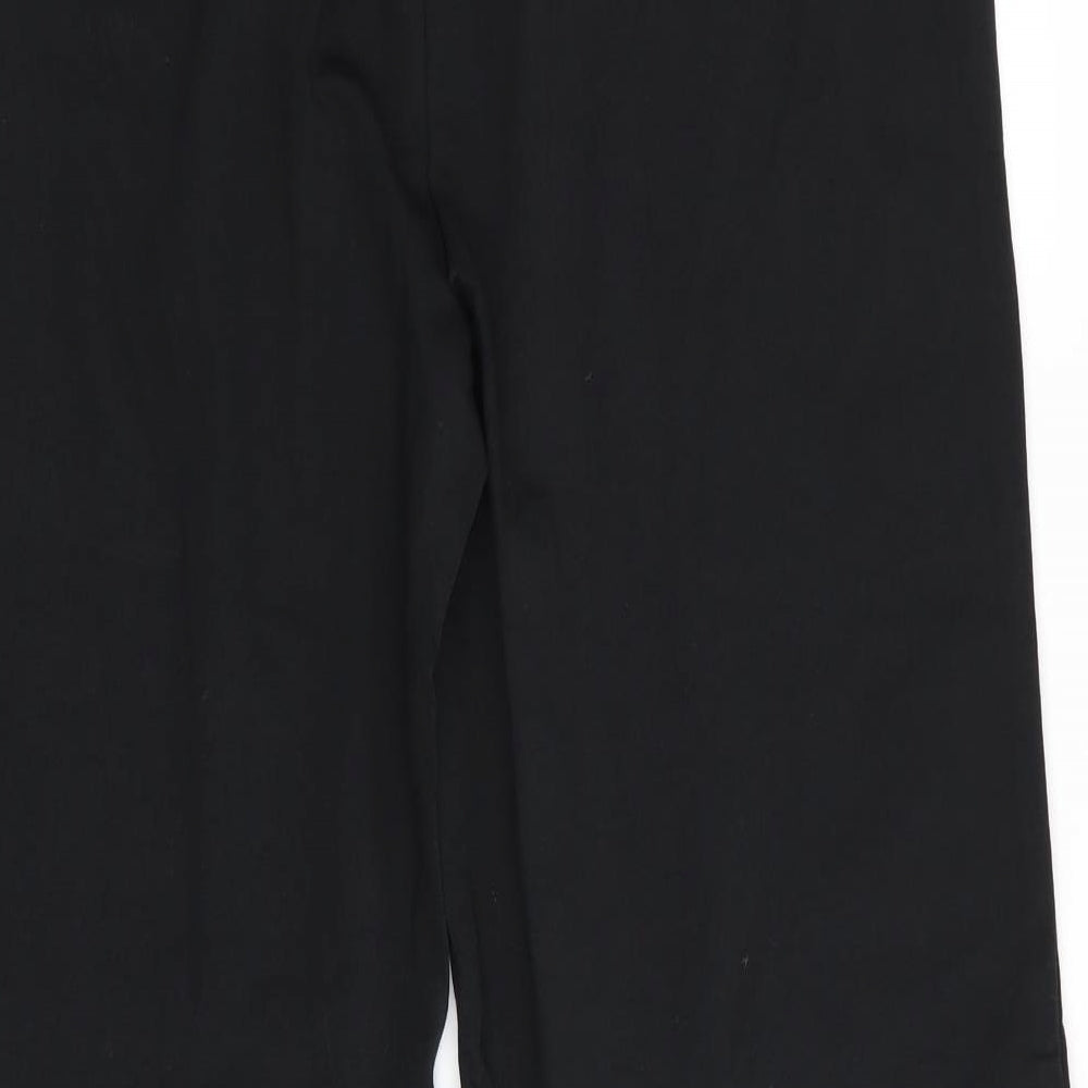 George Womens Black   Jogger Trousers Size M L28.5 in - Wide Legged