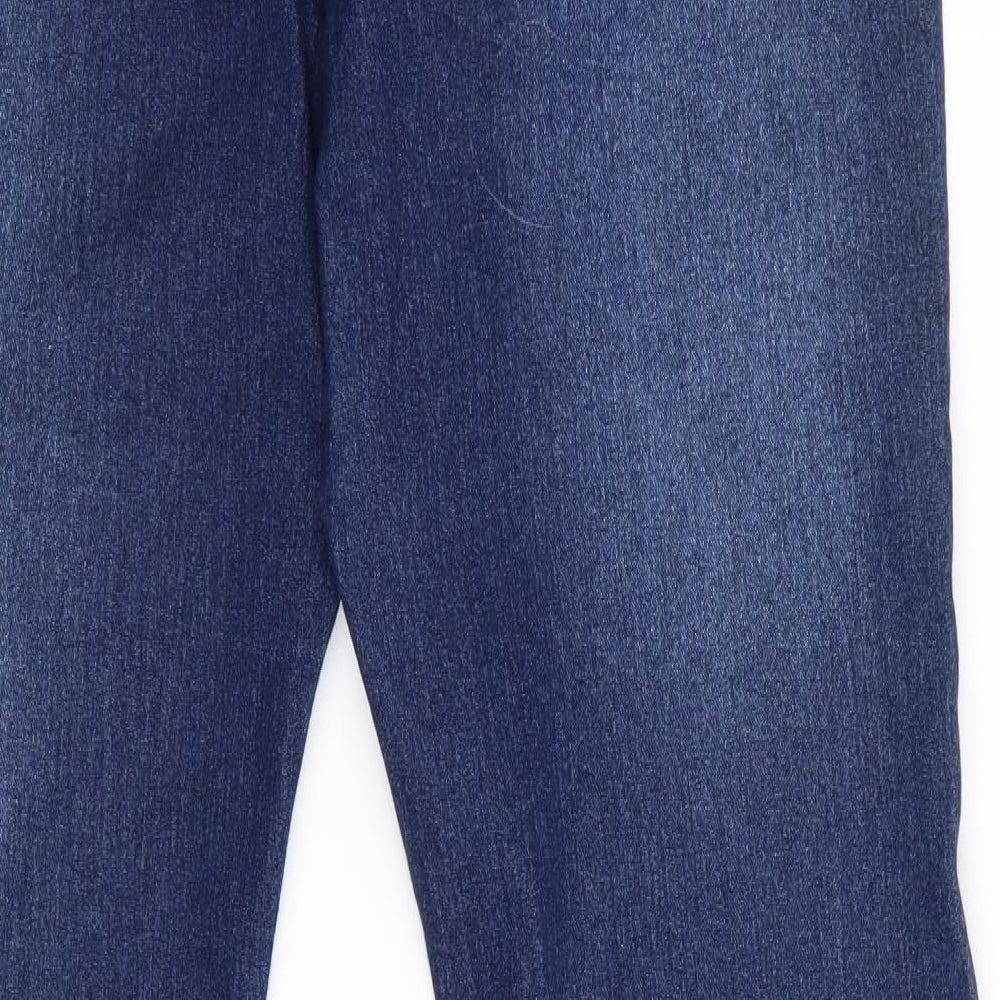 Zara Womens Blue   Straight Jeans Size 12 L30 in