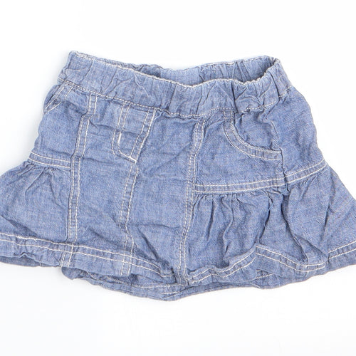 George Girls Blue   A-Line Skirt Size 3-6 Months