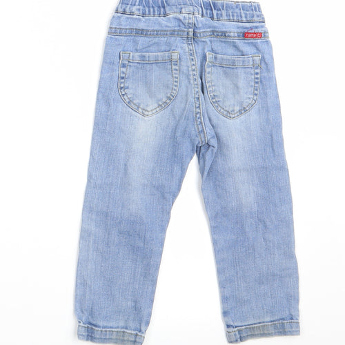 name it Girls Blue   Cargo Jeans Size 18-24 Months