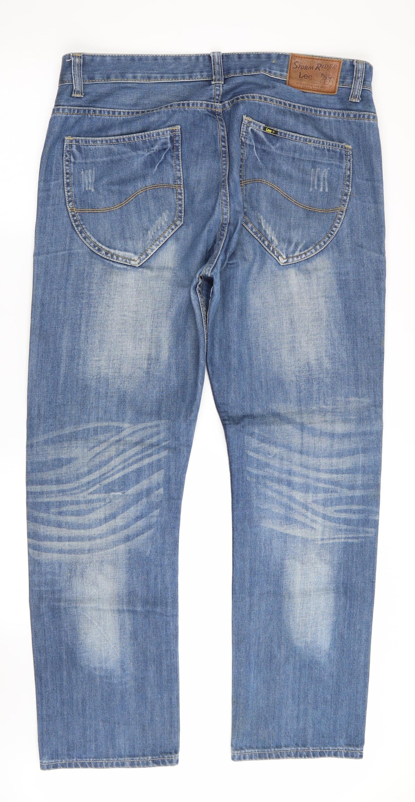 Lee Mens Blue   Straight Jeans Size 36 in L31 in