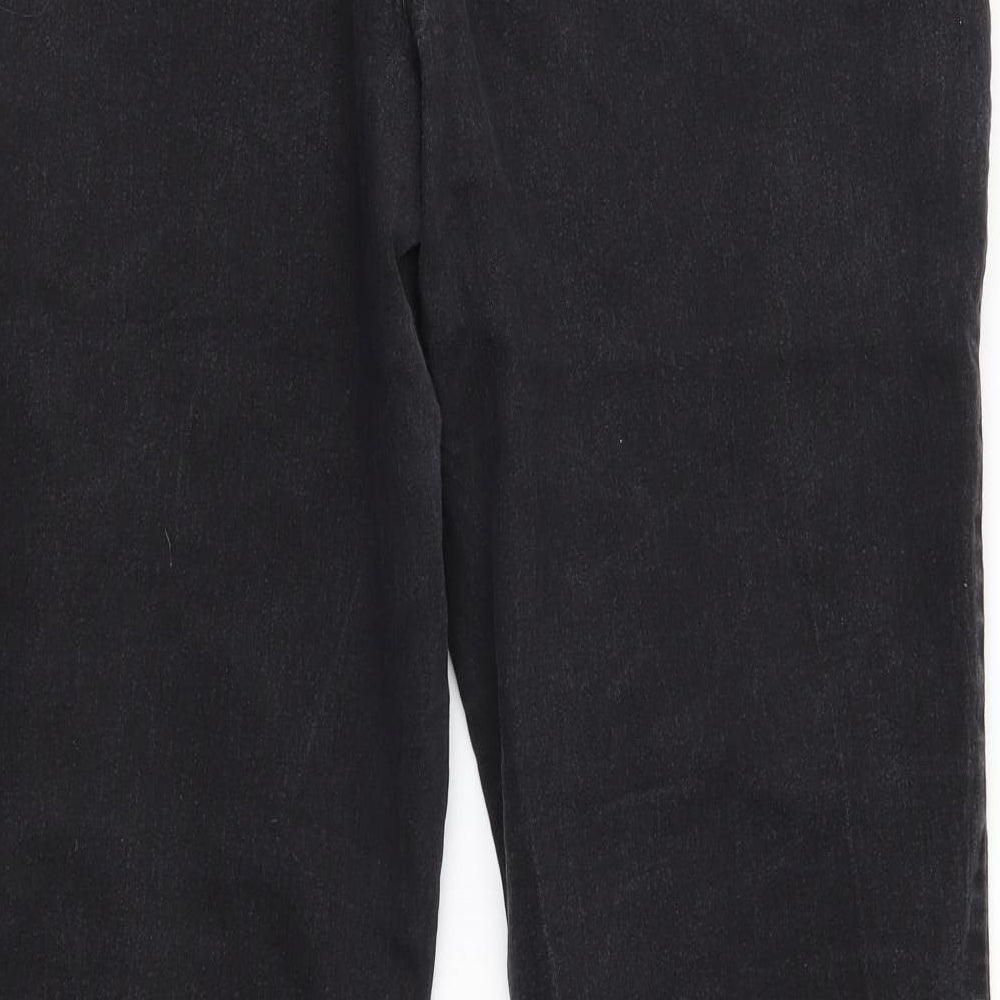 BHS Womens Black   Bootcut Jeans Size 20 L30 in -